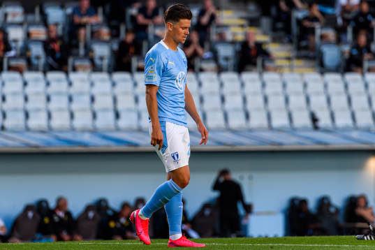 Malmö FFs Marcus Antonsson deppar