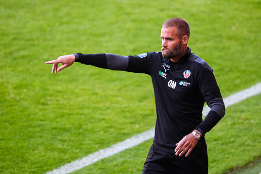 Helsingborgs tränare Olof Mellberg