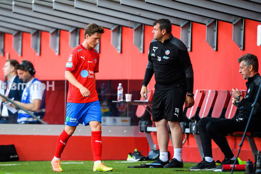 Helsingborgs Max Svensson deppar