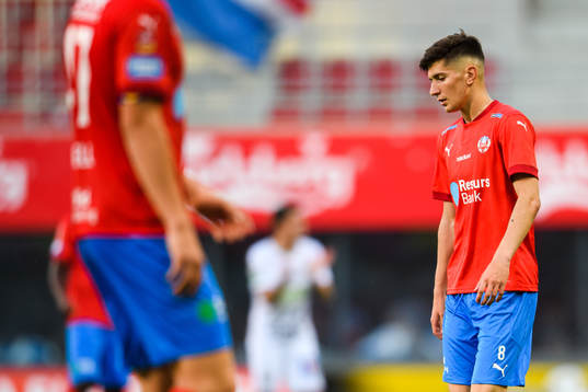 Helsingborgs Armin Gigovic deppar