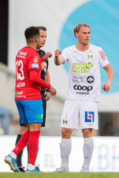 Varbergs Hampus Zachrisson och Helsingborgs Martin Olsson