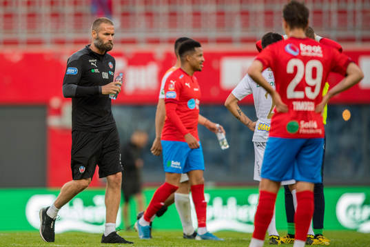 Helsingborgs tränare Olof Mellberg