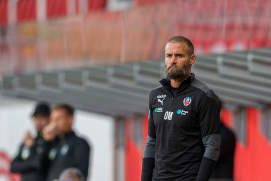 Helsingborgs tränare Olof Mellberg