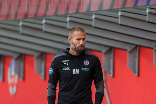 Helsingborgs tränare Olof Mellberg