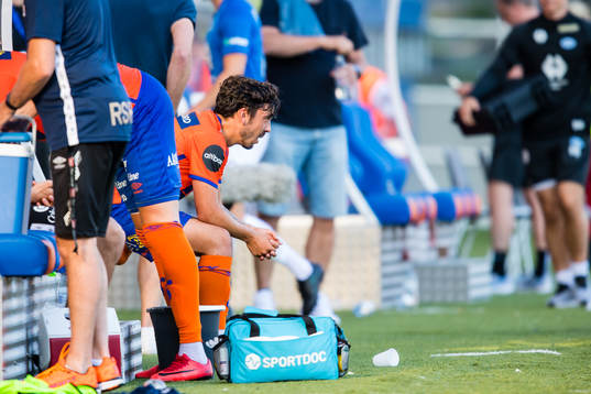 Niklas Fernando Nygaard Castro of Aalesund looks dejected
