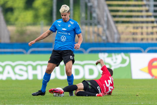 Halmstads Edvin Kurtulus och Trelleborgs Herman Hallberg