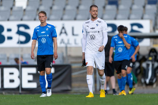 Halmstads målvakt Malkolm Nilsson Säfqvist