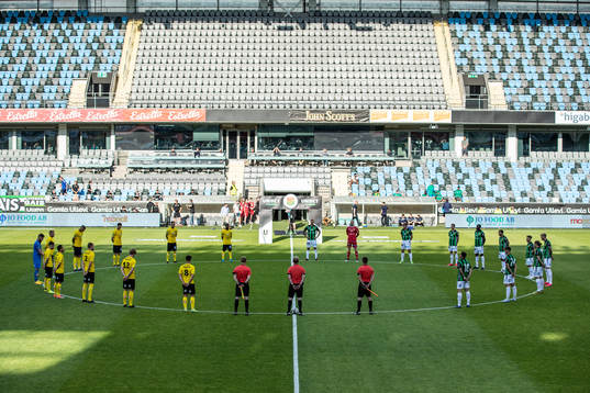 Tyst minut till minnet av de som drabbats av Covid-19