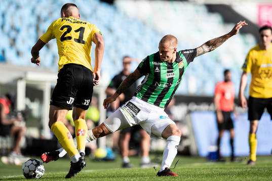 Jönköpings Kevin Rodeblad Lowe och GAIS Jesper Brandt