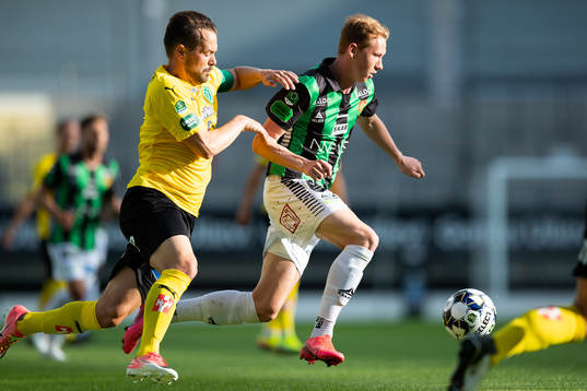 Jönköpings Fredric Fendrich och GAIS Julius Lindberg