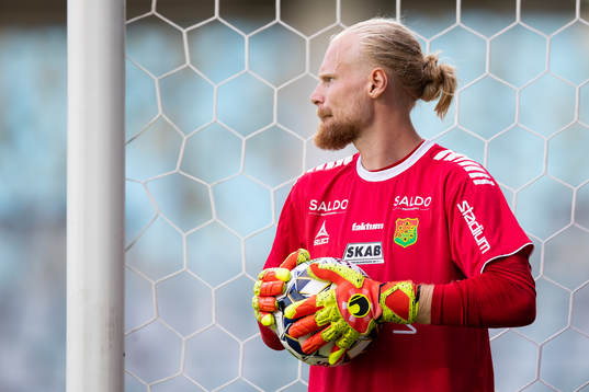 GAIS målvakt Mathias Karlsson