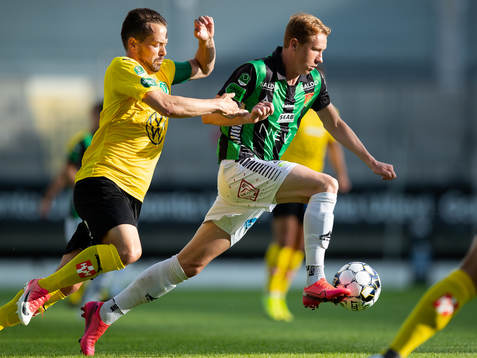 Jönköpings Fredric Fendrich och GAIS Julius Lindberg