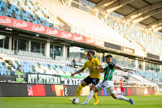 Jönköpings Mikael Marques mot GAIS Emin Grozdanic