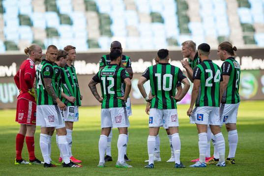 GAIS samlade innan fotbollsmatchen i Superettan  mellan