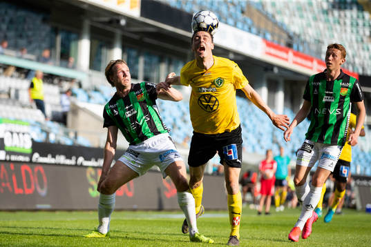 GAIS August Wängberg och Jönköpings Jetmir Haliti