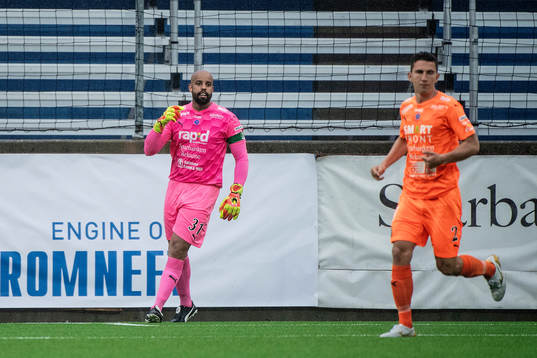 AFC Eskilstunas målvakt Joshua Wicks