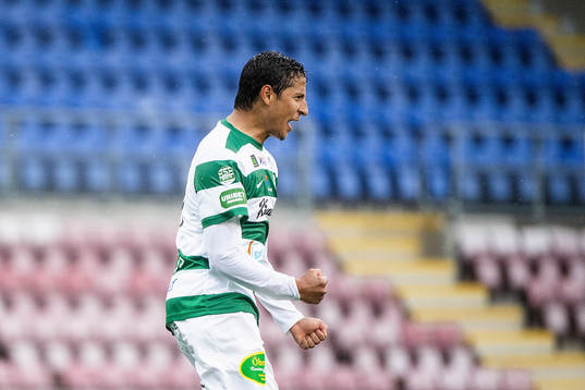 Västerås Ahmed Awad jublar
