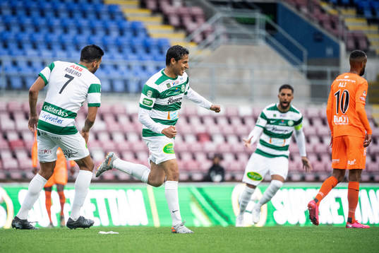 Västerås Ahmed Awad jublar