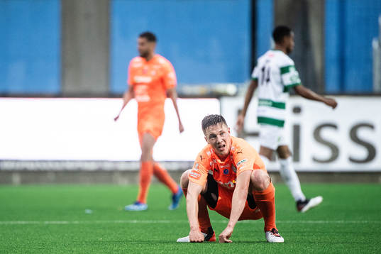 AFC Eskilstunas Gustav Jarl deppar