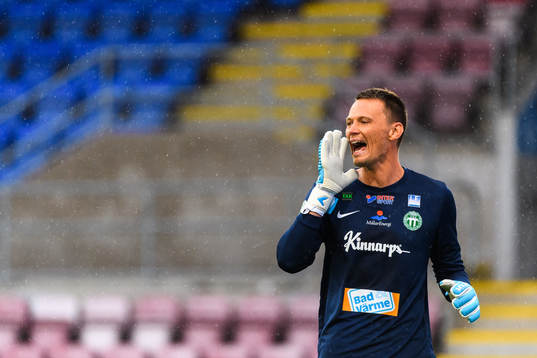 Västerås målvakt Anton Fagerström