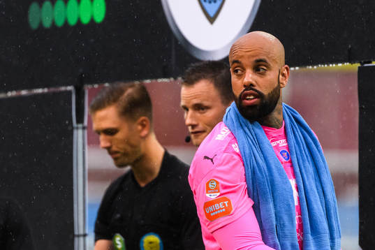 AFC Eskilstunas målvakt Joshua Wicks