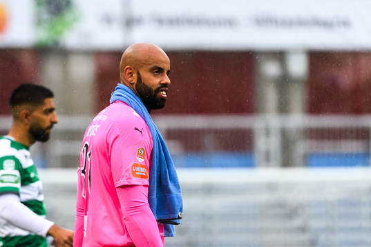 AFC Eskilstunas målvakt Joshua Wicks