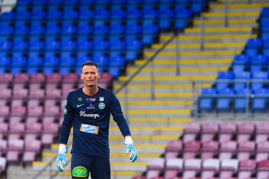 Västerås målvakt Anton Fagerström