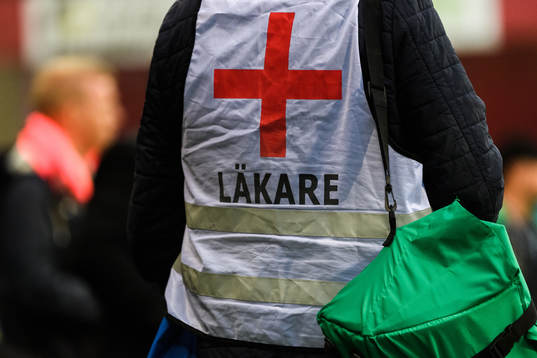 En läkare