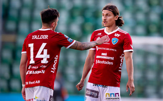 Umeås Deniz Yaldir och Enis Ahmetovic