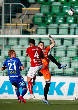 Sundsvalls Pontus Engblom, Umeås Dillan Ismail och
