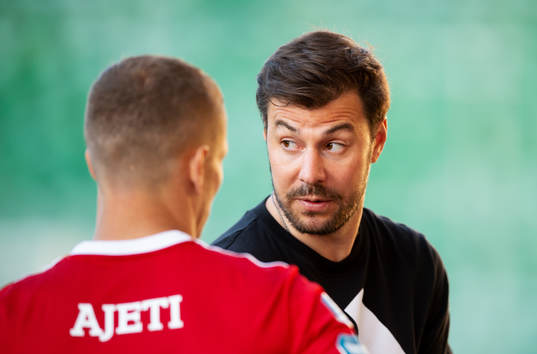 Umeås tränare Brian Clarhaut