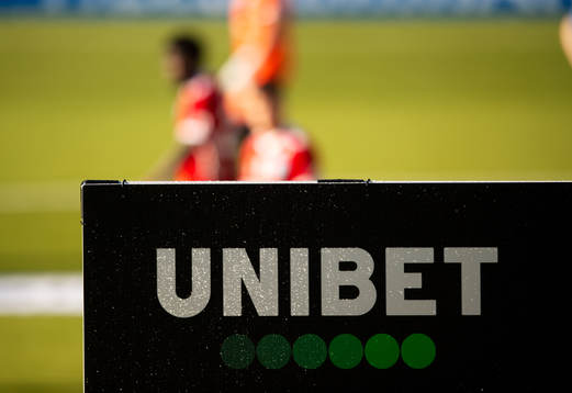 En reklamskylt för Unibet