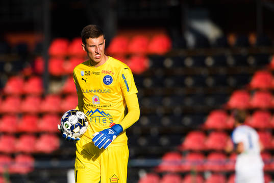 Akropolis målvakt Samuel Brolin