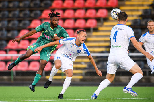 Dalkurds John Junior Igbarumah och Akropolis Cesar Weilid