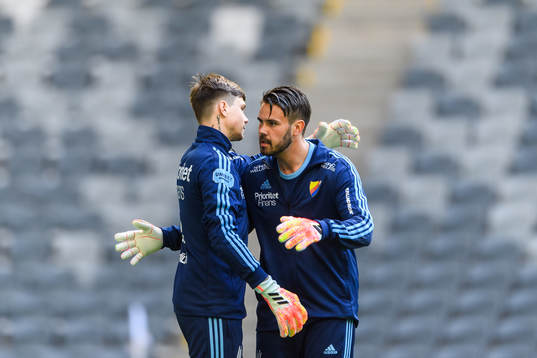 Målvakter Per Kristian Bråtveit och Tommi Vaiho