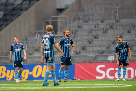 Djurgårdens Jesper Karlström (m) deppar