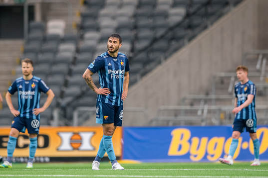 Djurgårdens Astrit Ajdarevic deppar