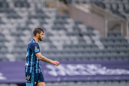 Djurgårdens Astrit Ajdarevic deppar