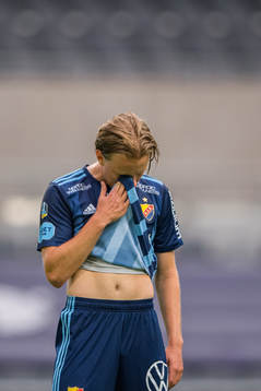 Djurgårdens Oscar Pettersson deppar