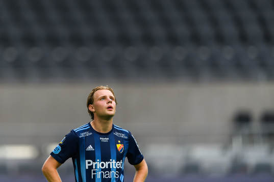 Djurgårdens Oscar Pettersson deppar