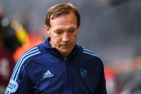 Djurgårdens tränare Kim Bergstrand