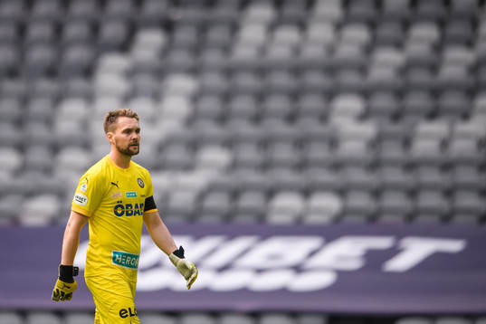 Örebros målvakt Oscar Jansson