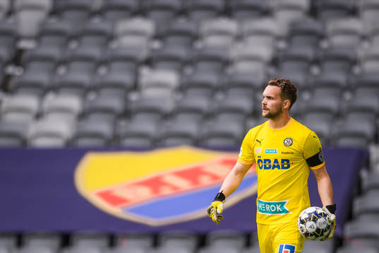 Örebros målvakt Oscar Jansson