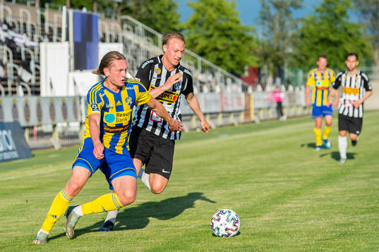 Eskilsminnes Jesper Lundborg och Landskronas Måns Ekvall