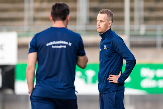 Eskilsminnes tränare André Petersson deppar