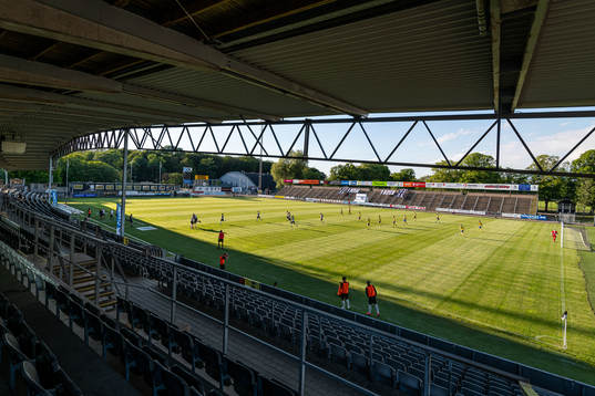 Landskronas spelare jublar