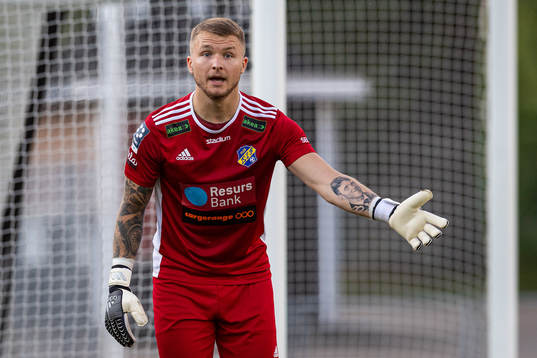 Eskilsminnes målvakt Pontus Löfvenmark
