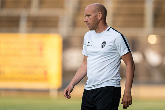 Landskronas tränare Billy Magnusson