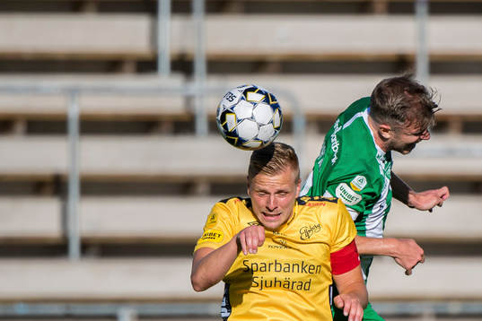 Elfsborgs Per Frick och Hammarbys Richard Magyar