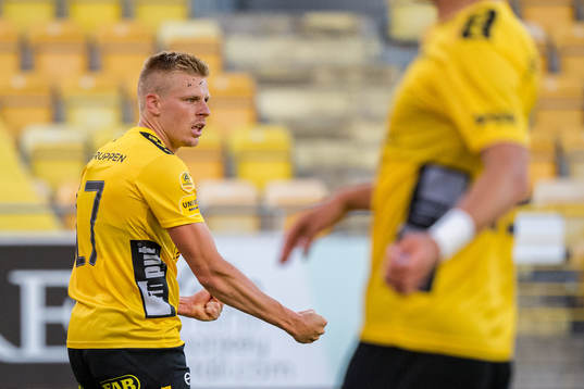 Elfsborgs Per Frick jublar